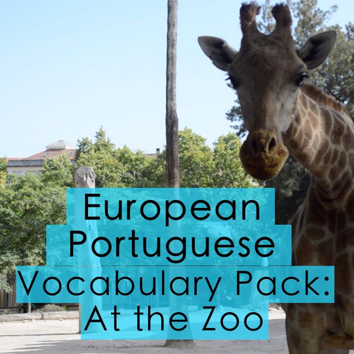 European Portuguese Vocabulary – At the Zoo