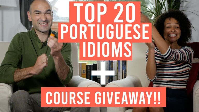 TOP 20 Funniest Portuguese Idiomatic Expressions & Course Giveaway