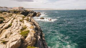 Cliff on Baleal Island